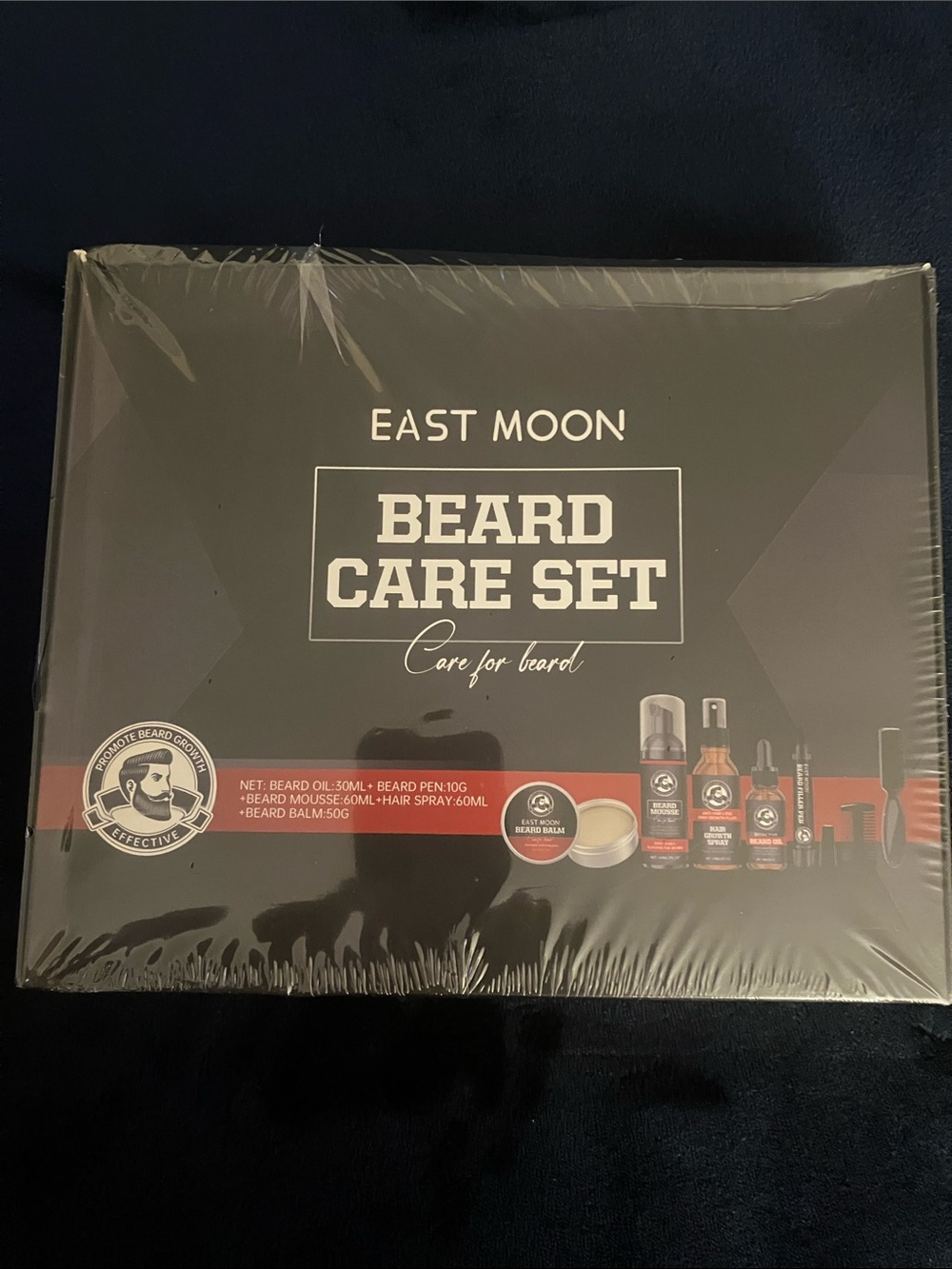 Beard Care Set - Black - Picture 3 of 8